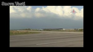 Минобороны опубликовало видео полетов СУ-57 над Сирией