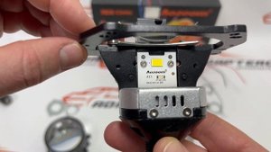 Би-светодиодные линзы Aozoom A13 3.0 (Hella 3R) (5500K, 45W/50W)