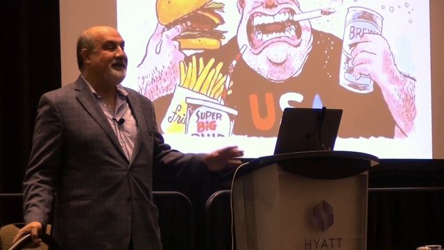Nassim Nicholas Taleb at ICCS 2018