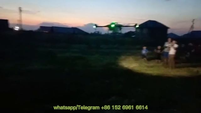 First Joyance 16L agricultural sprayer drone in Kyrgyzstan