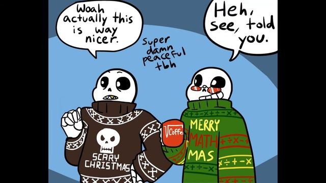 EPIC CHRISTMAS PARTY!!! ALL SANS AND PAPYRUS' WELCOME! смотреть онлайн