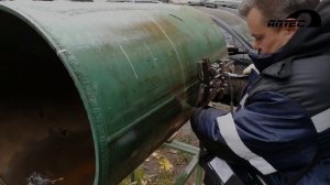 Проведение МУЗК продольных швов труб (Р-СКАН)