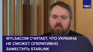 Wylsacom считает, что Украина не сможет оперативно заместить Starlink