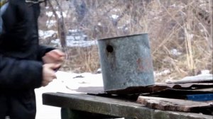 Петарда Гром 4 против лейки