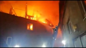 В Екатеринбурге пожар в цыганском поселке