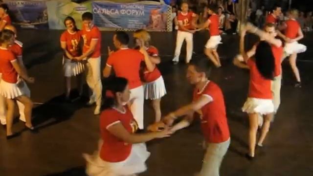 Salsa on the beach_2012 Odesa Rueda de casino_ Сальса клуб Puro Sabor  .AVI смотреть онлайн