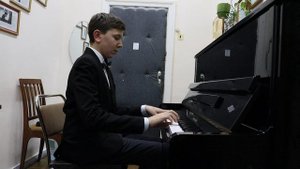 Борис Чечелев. Фортепиано соло. 2-я средняя группа. И.С. Бах. 2-х голосная инвенция Фа мажор