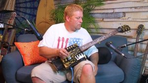 Singular Sound: BeatBuddy Drum Machine Demo with Jim Wizard & His Cigar Box Guitar