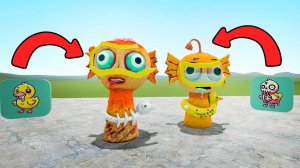 Эволюция зомби бейли ок спрунки в garry's mod!!