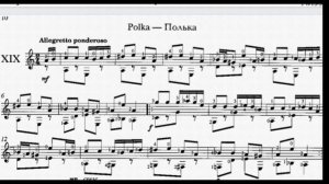 XIX Polka (score) - Nikita Koshkin