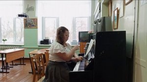 Астапенко Аделина, Шахманова Александра Владимировна. 
Н. Соколова "Баба-Яга"