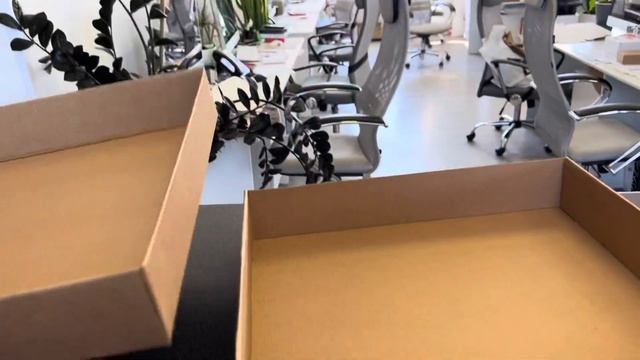 Коробки крышка-дно из микрогофрокартона бурый-бурый по размерам заказчика. Типография Касп.