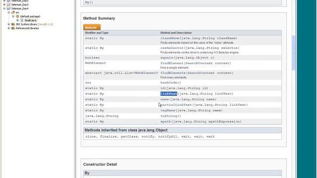 Selenium Training Java WebDriver Frameworks Part 4