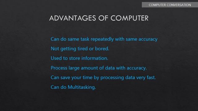 Basics of a Computer System | Computer Conversation