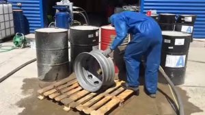 Гидроабразивная очистка