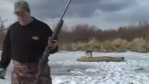 Испытание МР 153 в нечеловеческих условиях