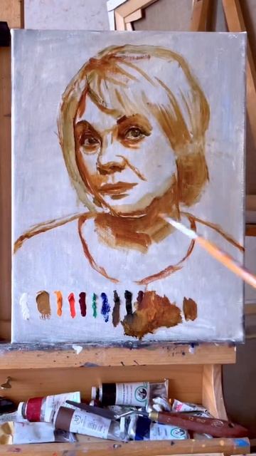 Напишу женский портрет за один присест. смотреть онлайн