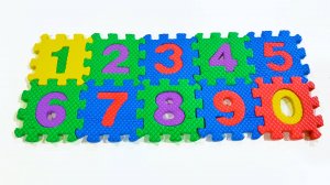 Цифры для малышей | Собираем пазлы | Учимся считать от 0 до 9