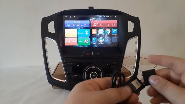 АВТОМАГНИТОЛА MEGAZVUK ТS9-5696 FORD FOCUS 3 2011-2020 НА ANDROID 8.1 DSP, optical, 4G LTE, CarPlay смотреть онлайн