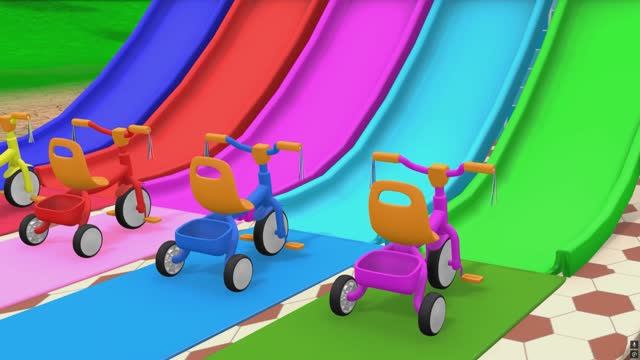 Учим цвета. Мультики для детей. Учим животных.