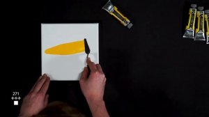 Краска масляная Rembrandt, 271 кадмий желтый средний