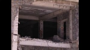 Снос недостроев в Холмске.