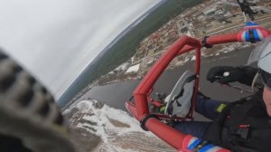 В гости на паралёте Стрела.