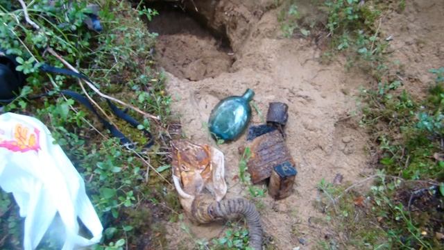 Черные копатели  в Карелии - Коп одним днем.