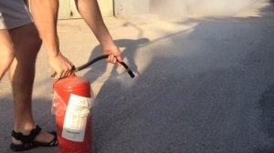 Огнетушитель порошковый