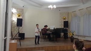 Пыхтунов Кирилл, кларнет, 9 лет, К. Сен-Санс "Лебедь"