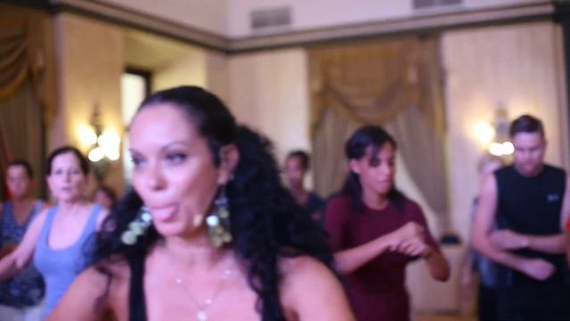 Afro-Cuban Body Moves in Salsa  Mambo  Mambo Workshop by Ana LLorente - Part 3