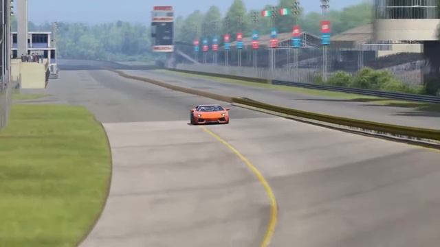 Lamborghini Aventador LP700 4 vs Bugatti Veyron 16 4 SS at Monza Full Course смотреть онлайн