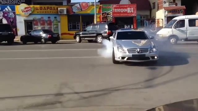 Mercedes cls 55 v8 kompressor drift смотреть онлайн
