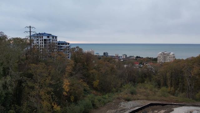 Дом №10  6 этаж , вид на море из окон ЖК Оливия