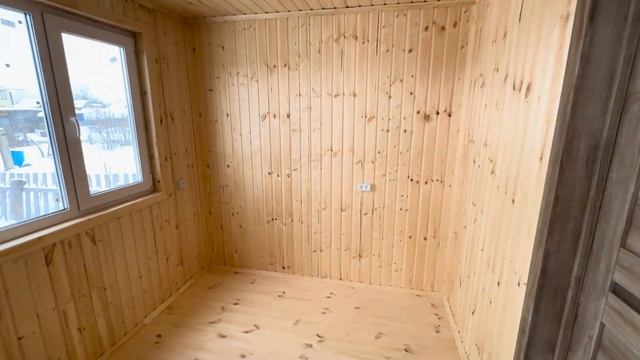 Строительство Дачных домов в Омске. Домик 5х5м.