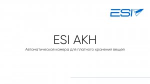 ESI AKH - автоматические камеры хранения