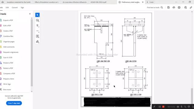 1. Steel Bolted and Welded Connection in ABAQUS | FEM
