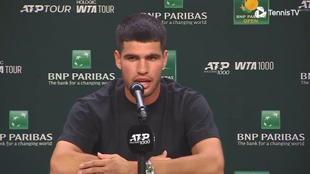 Carlos Alcaraz Press Conference Ahead of Indian Wells 2025 ️
