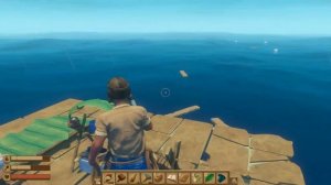 Играю в RAFT от третьего лица • Прохождение Рафт #1