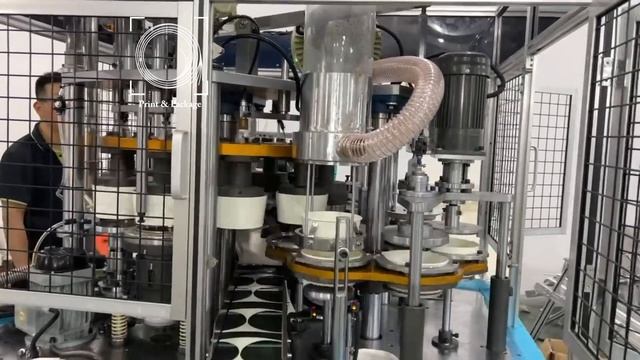 Оборудование для производства бумажных стаканов KCM 12 смотреть онлайн