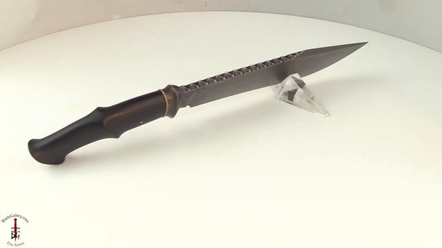 Hand Forged Chopper with Black G10 смотреть онлайн