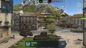 2 крутых боя в tanks blitz