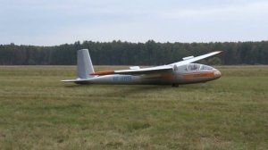 Посадка на планере Л-13 Бланик (Glider L-13 Blanik)