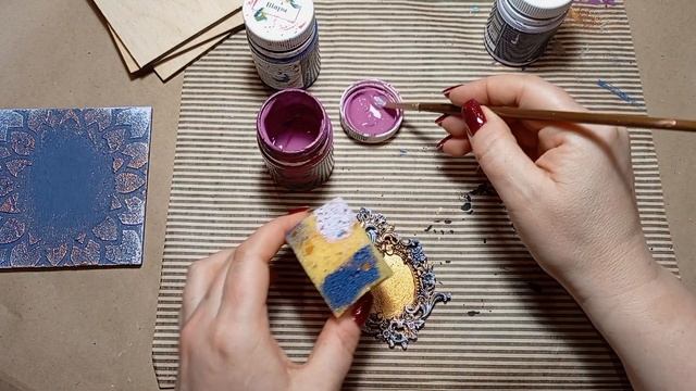 Декоративные плитки своими руками. МК.