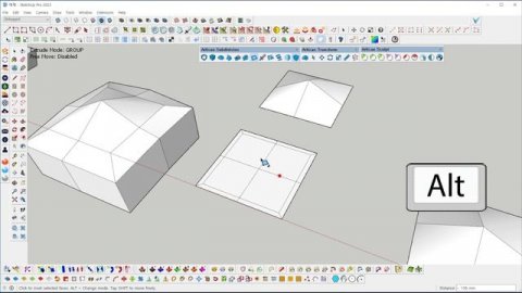 스케치업 필수루비강좌 Artisan2 직접 사용후기 Artisan Subdivision Sketchup Ruby tutorial