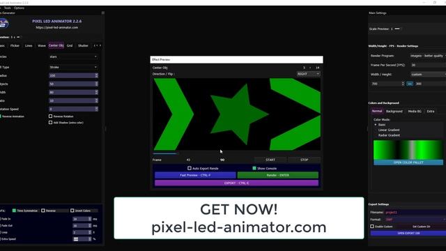 Custom Pixel LED Effects for LedEdit 2014: A Tutorial with Pixel LED Animator 2