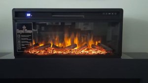 Очаг Vision 42 LOG LED - обзор пламени