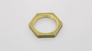 32043 Контргайка Ду 32 латунь