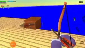 ВЫЖИВАНИЕ НА ПЛОТУ В ЧИКЕН ГАН | 1 ЧАСТЬ | chicken gun