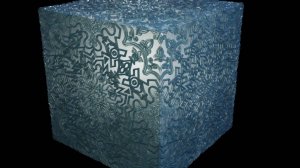 Повторяющийся узор в арабском стиле.